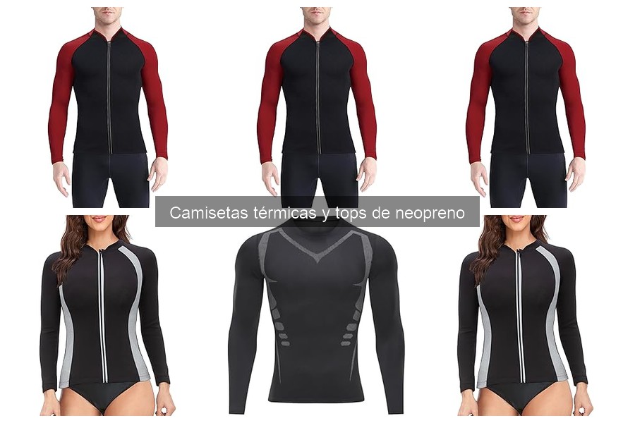 Mejores camisetas térmicas y tops de neopreno comparativa