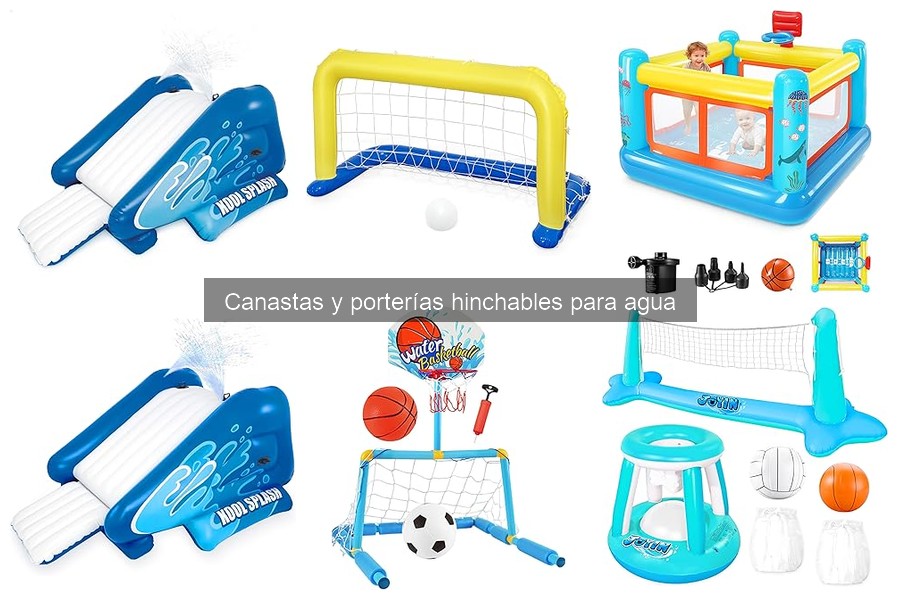 Mejores canastas hinchables para agua para familias
