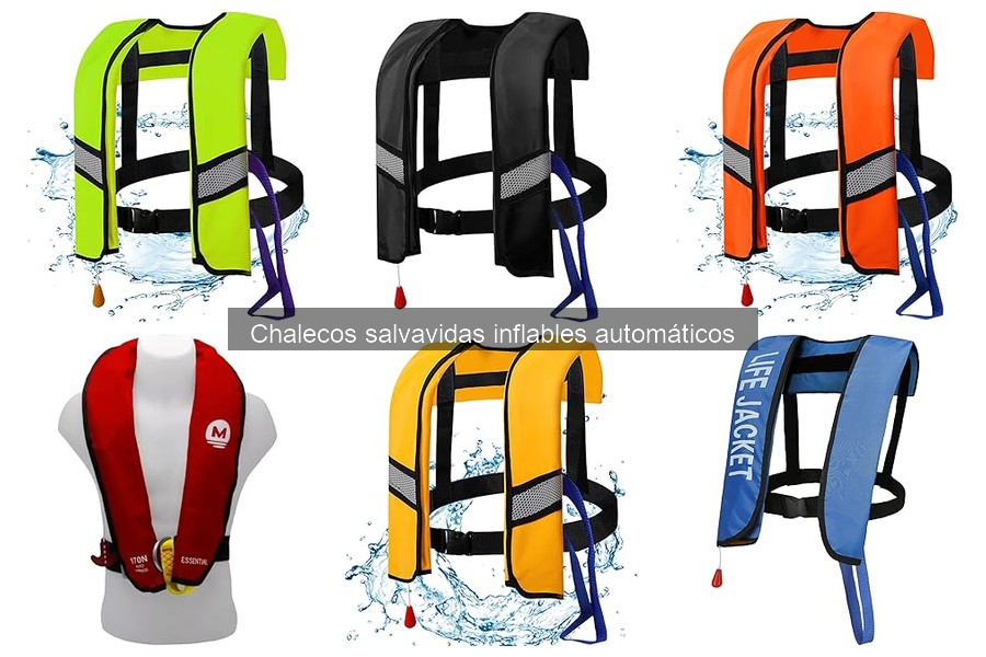 Mejores chalecos salvavidas inflables automáticos para paddle surf