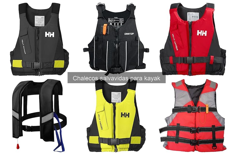 Mejores chalecos salvavidas para kayak según opiniones de usuarios