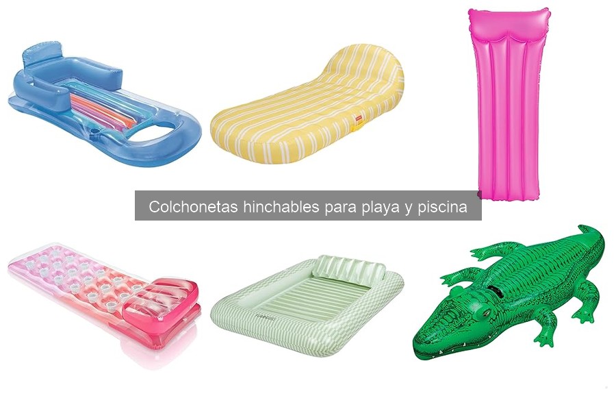 Mejores colchonetas hinchables para piscinas en 2023