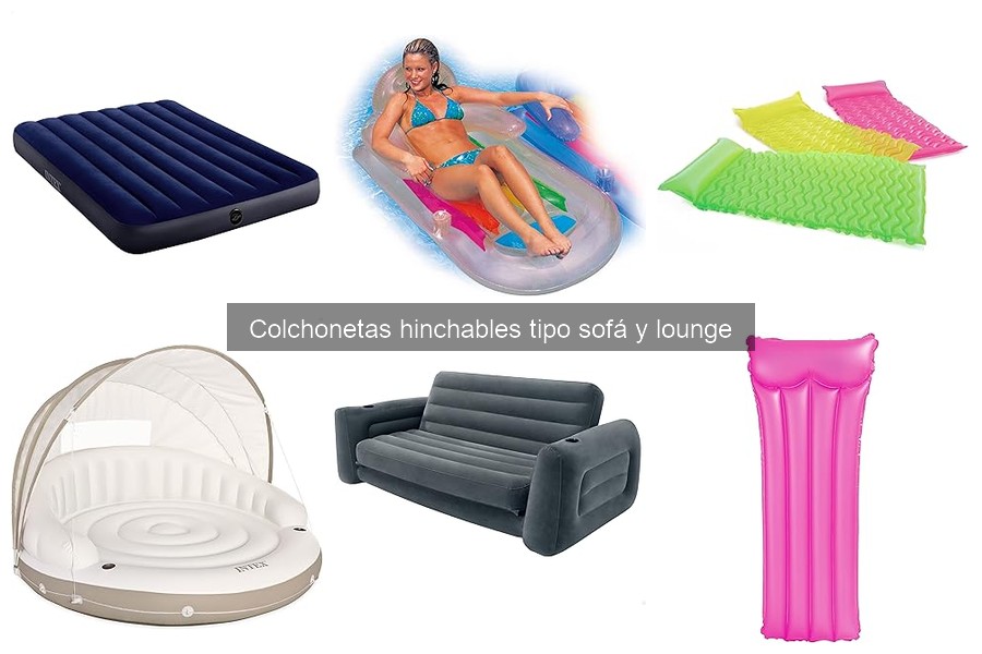 Mejores colchonetas hinchables tipo sofá para camping