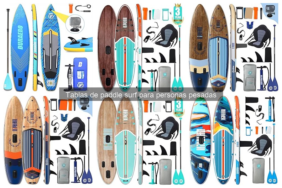Mejores condiciones para paddle surf si eres pesado