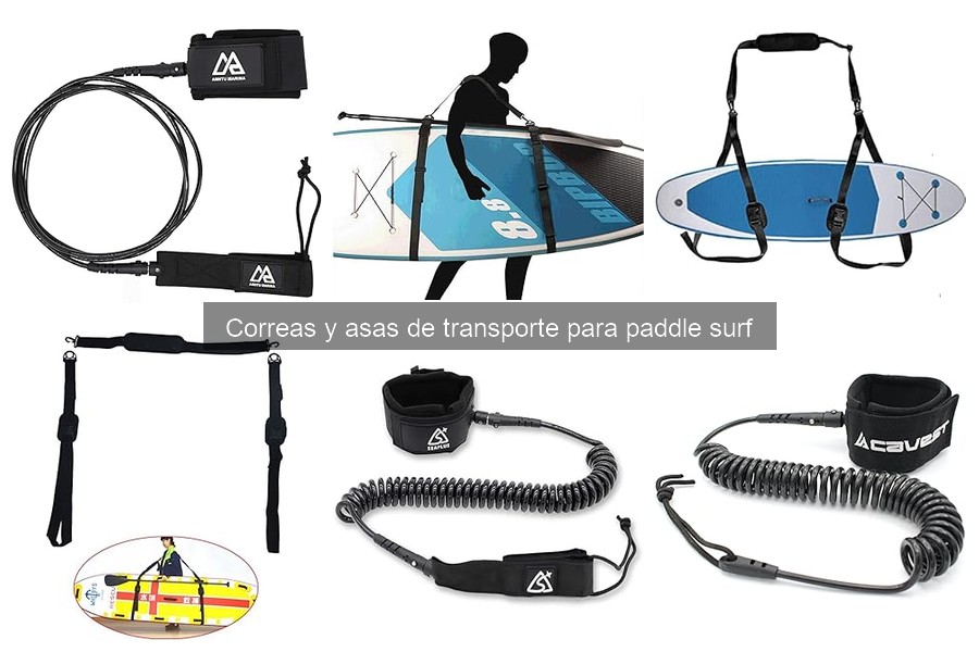Mejores correas y asas de transporte para paddle surf 2023