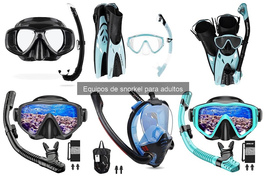 Mejores equipos de snorkel livianos para viajar