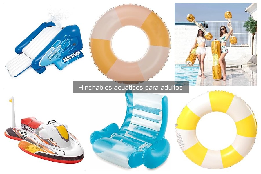 Mejores hinchables acuáticos para adultos en 2023