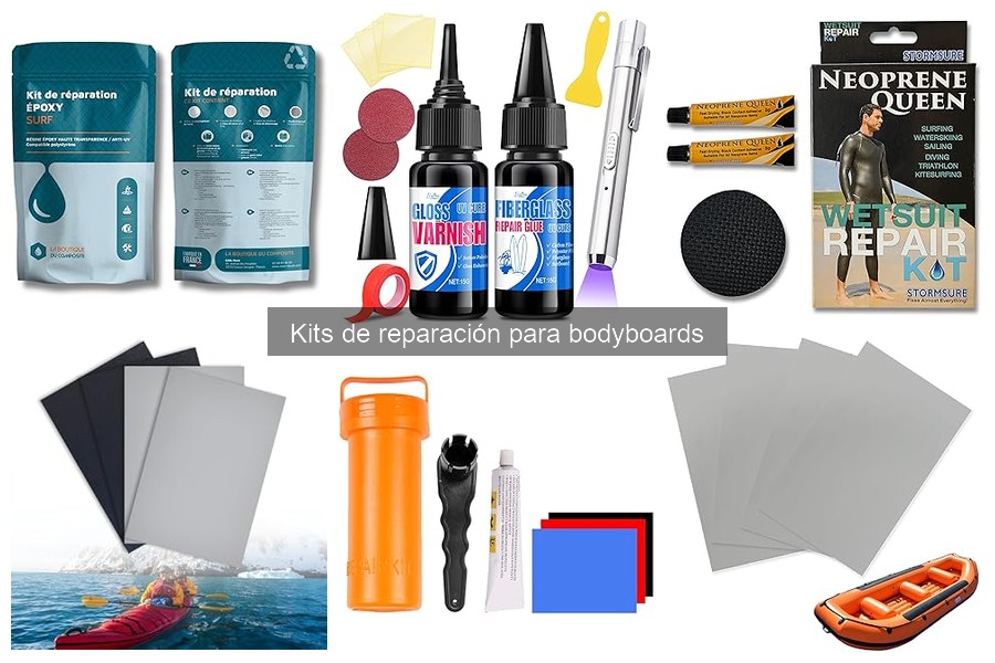 Mejores kits de reparación para bodyboards 2023: Comparativa