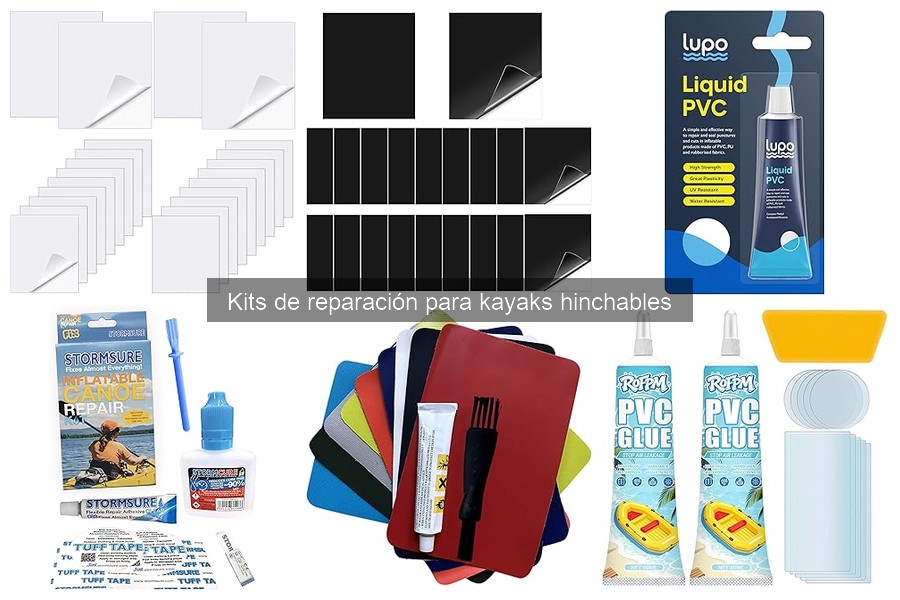 Mejores Kits de Reparación para Kayaks Hinchables 2023