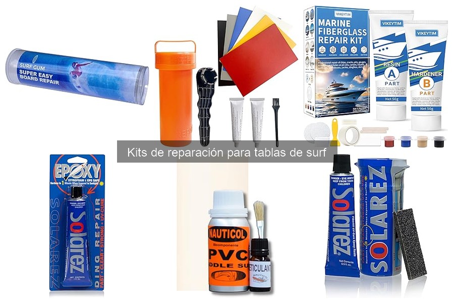 Mejores kits de reparación para tablas de surf para principiantes