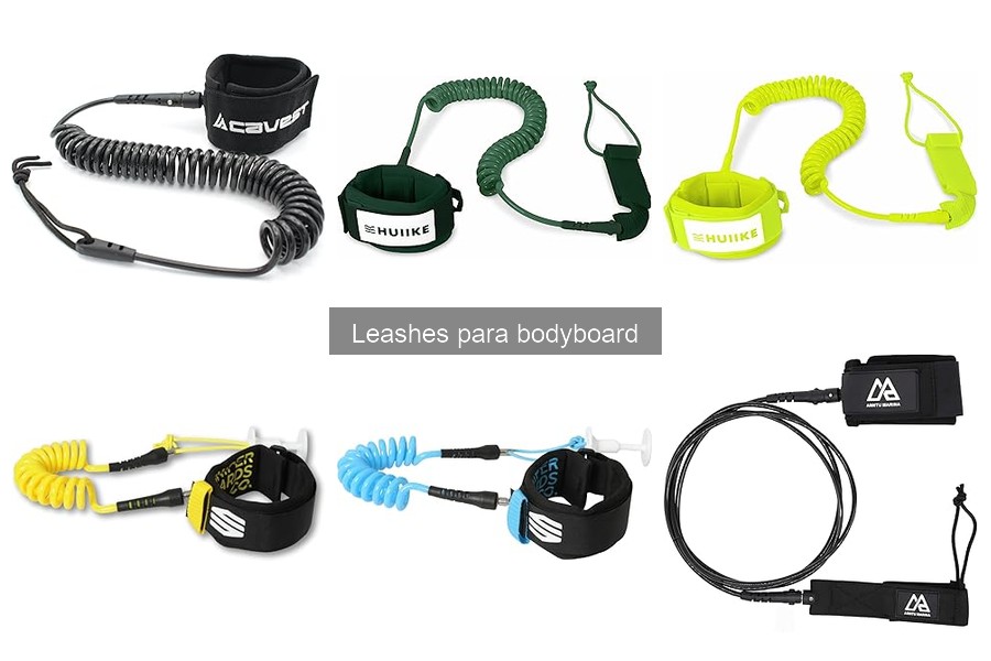 Mejores leashes para bodyboard en 2023: Comparativa esencial