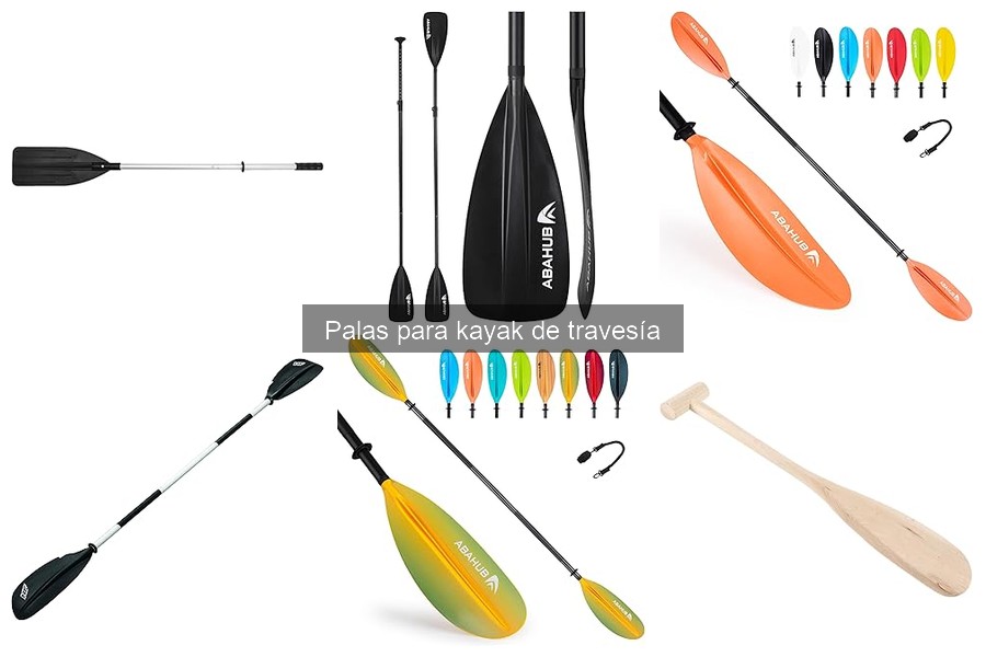 Mejores lugares para comprar palas de kayak de travesía