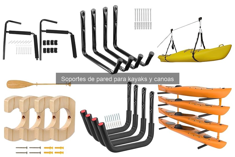 Mejores lugares para comprar soportes de pared para kayaks