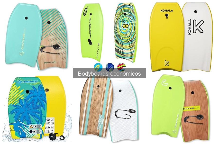 Mejores marcas de bodyboards económicos para disfrutar del surf