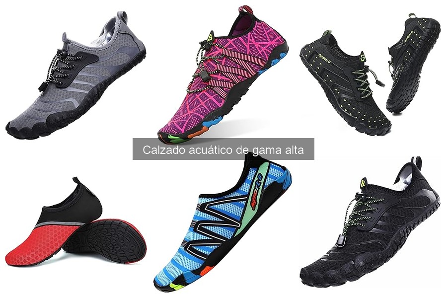 Mejores marcas de calzado acuático de gama alta