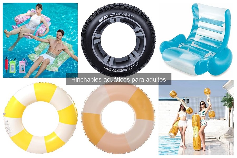 Mejores marcas de hinchables acuáticos para adultos