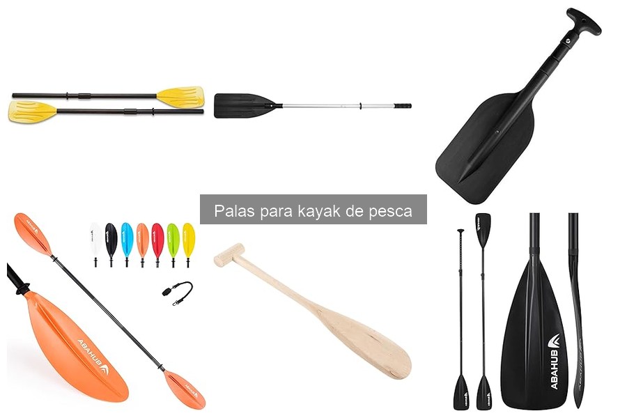 Mejores marcas de palas para kayak de pesca en 2023