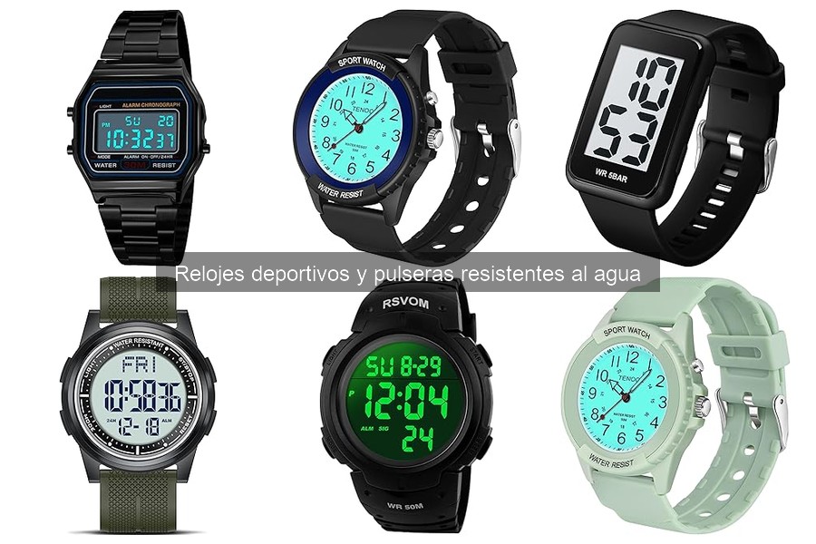 Mejores marcas de relojes deportivos con resistencia al agua
