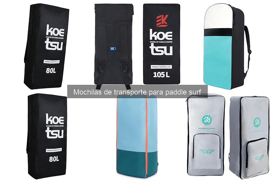 ** Mejores mochilas compactas para transporte de paddle surf