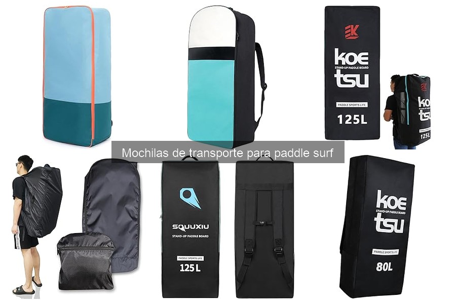 Mejores mochilas de transporte para paddle surf principiantes