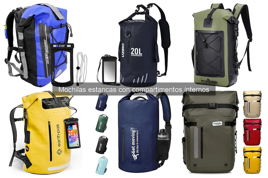 Mejores mochilas estancas para paddle surf: comparativa 2023