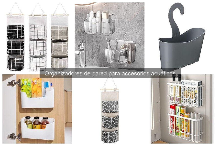 Mejores organizadores de pared para accesorios acuáticos 2023