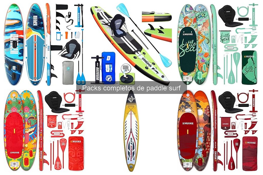 Mejores Packs de Paddle Surf para Principiantes 2023