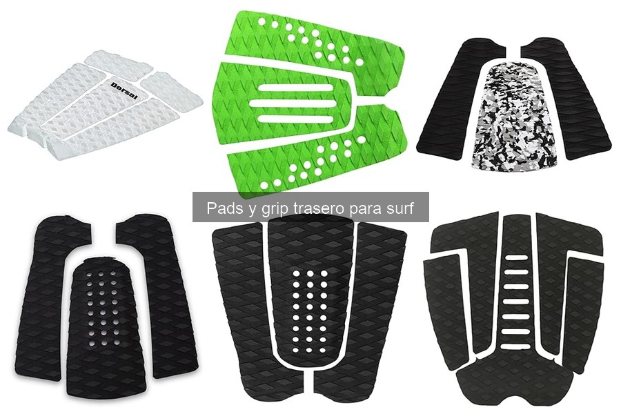 Mejores pads y grips traseros para principiantes en surf