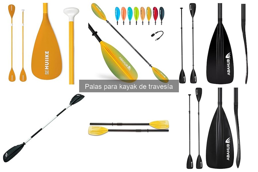 Mejores palas para kayak de travesía para principiantes