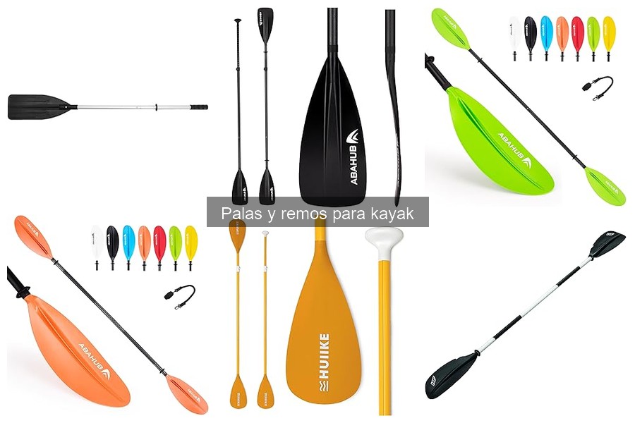 Mejores palas para kayaks de travesía y de río