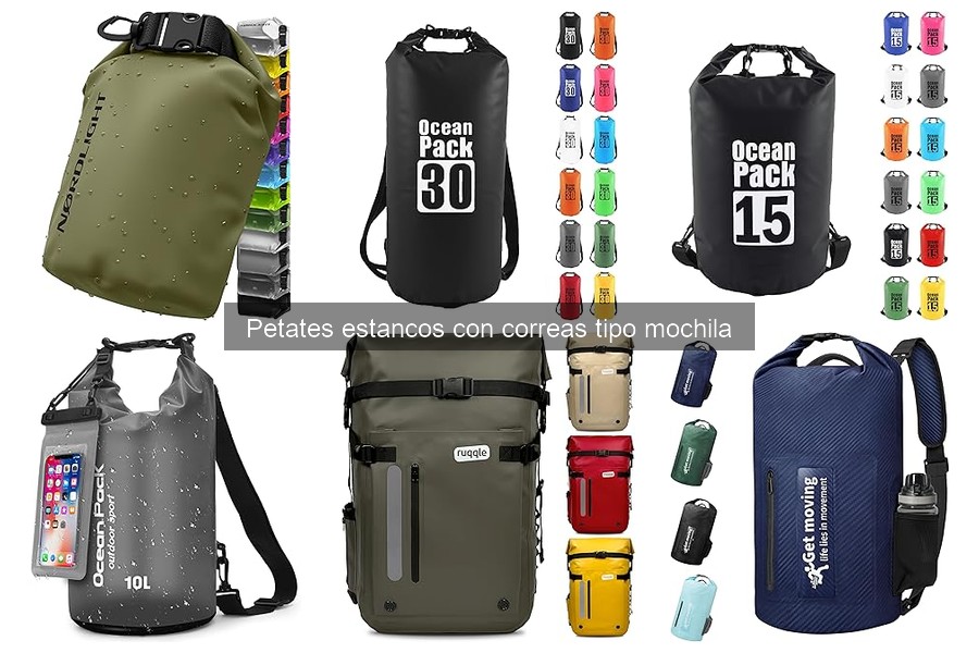 Mejores petates estancos tipo mochila para paddle surf