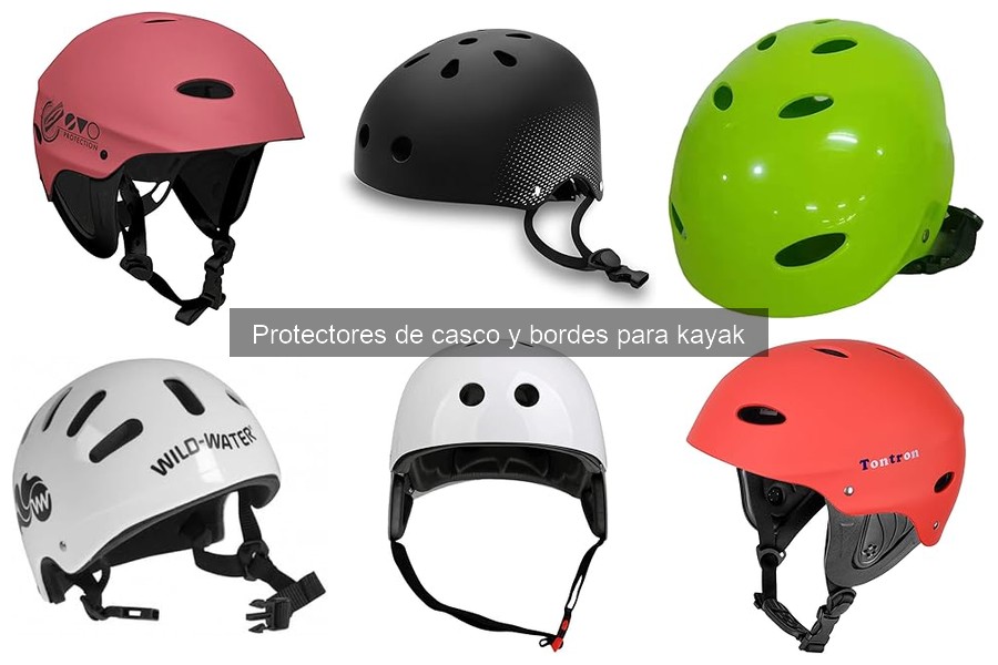 Mejores protectores de casco para kayak según tipo de usuario