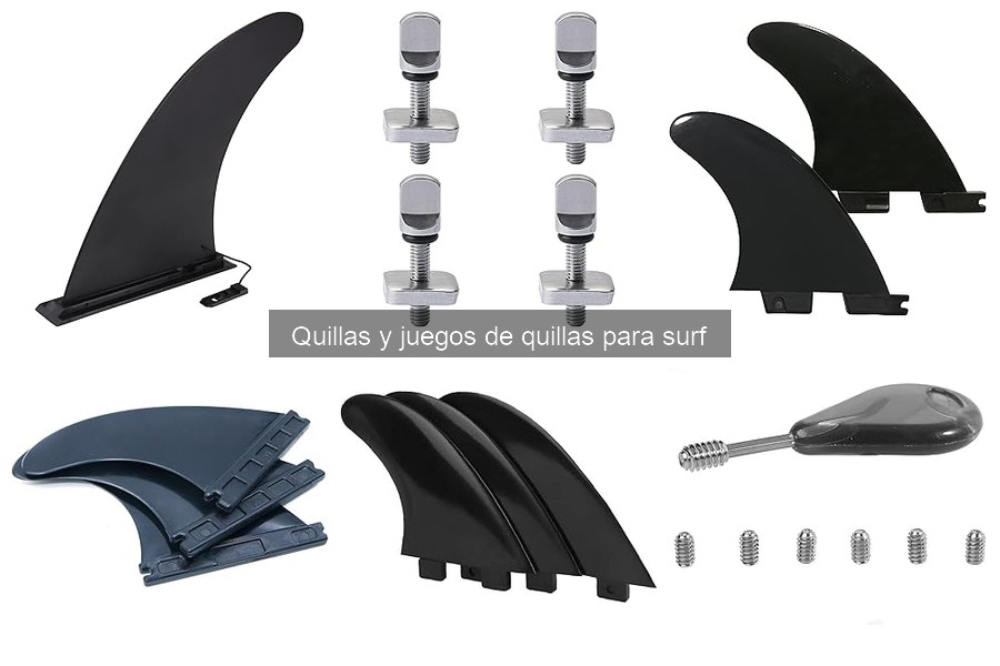 Mejores quillas para principiantes en surf | Comparativa 2023