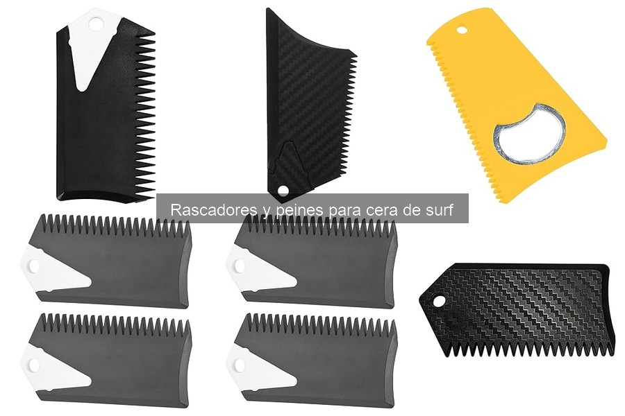 Mejores rascadores y peines para cera de surf en 2023