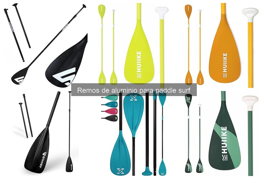 Mejores remos de aluminio para principiantes en paddle surf