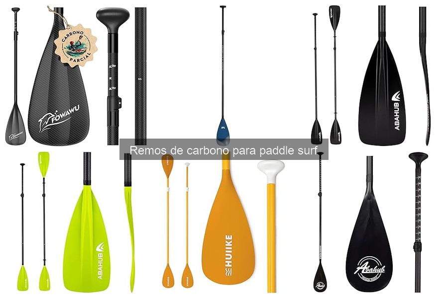 Mejores Remos de Carbono para Principiantes en Paddle Surf