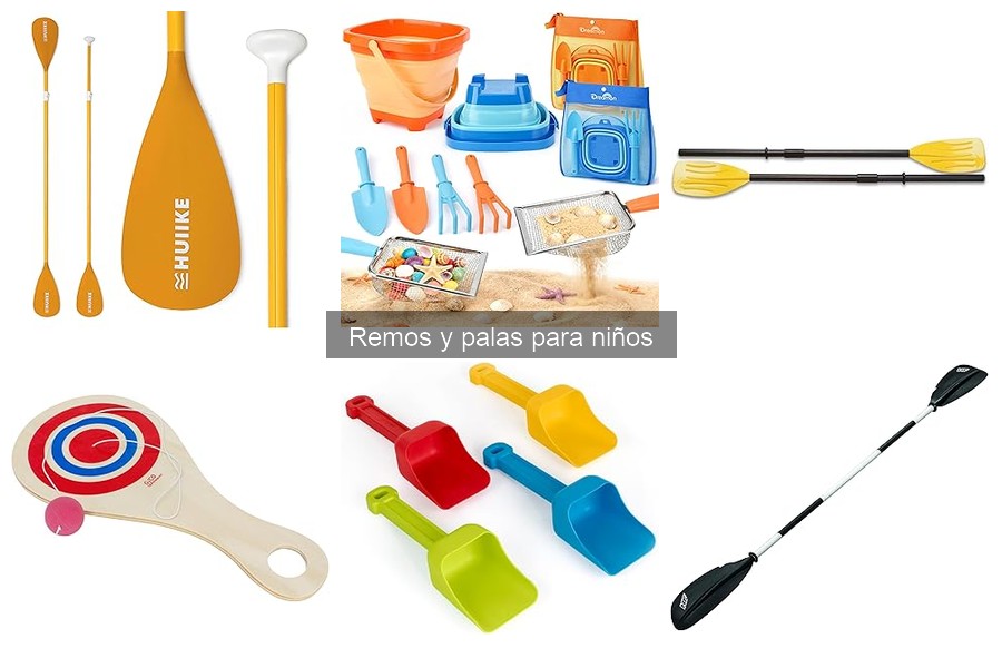 Mejores remos para niños en paddle surf y kayak 2023