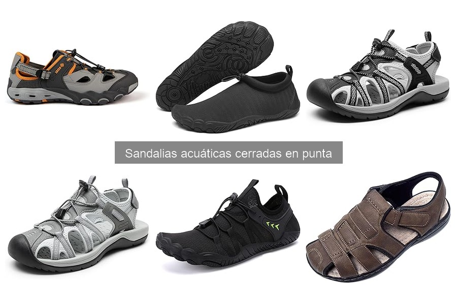 Mejores sandalias acuáticas cerradas en punta para paddle surf