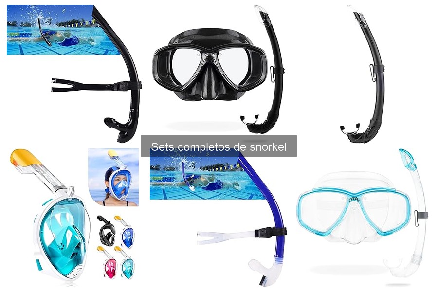 Mejores sets de snorkel para principiantes y su comparativa