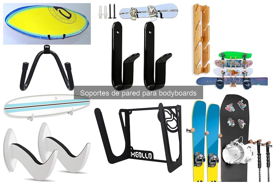 Mejores soportes de pared para bodyboards en 2023