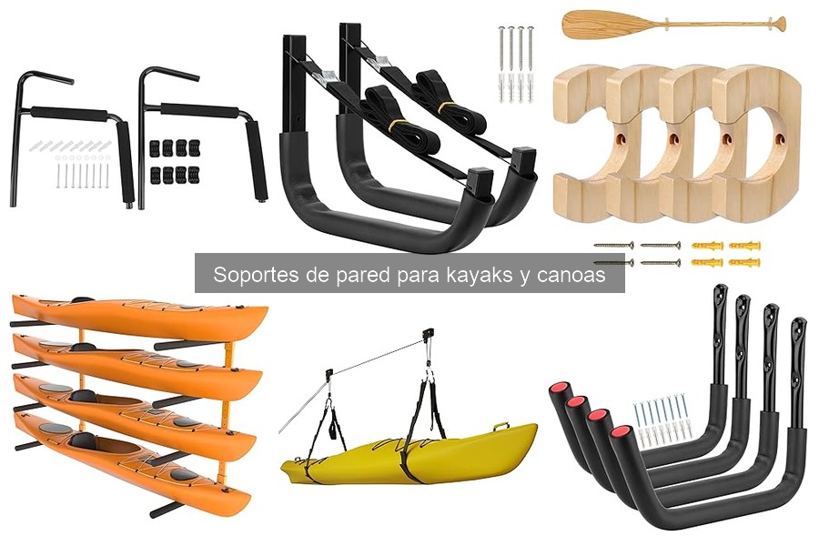 Mejores soportes de pared para kayaks en 2023