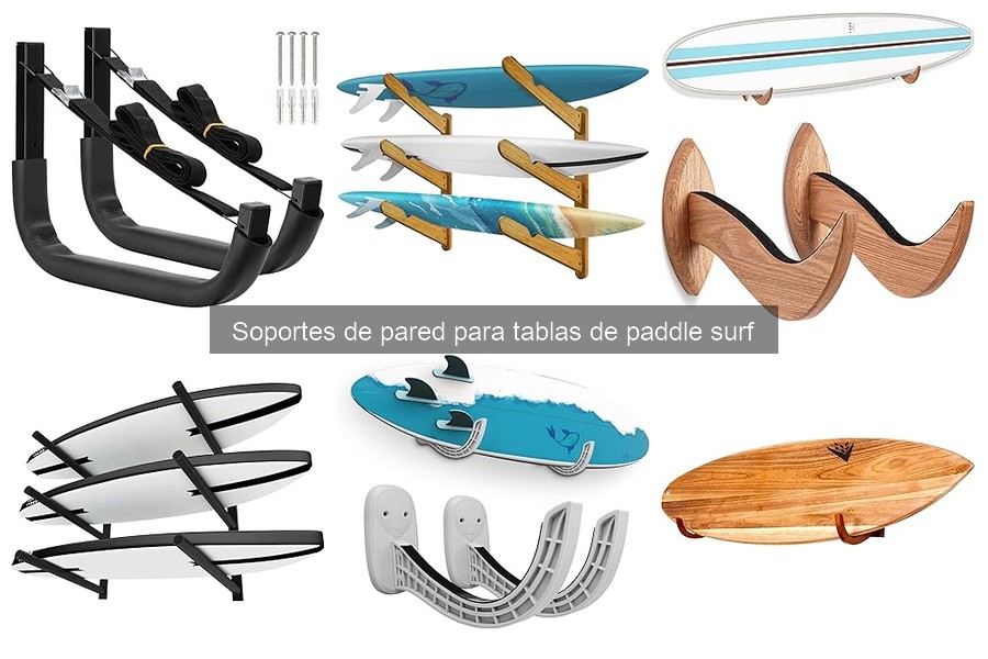 Mejores soportes de pared para tablas de paddle surf 2023