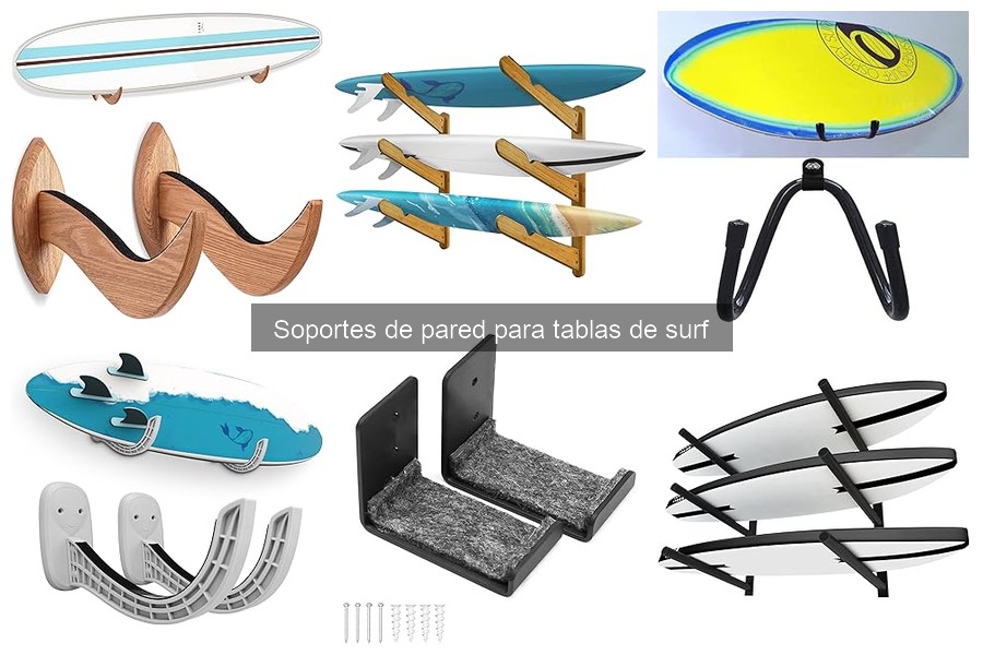 Mejores soportes de pared para tablas de surf 2023