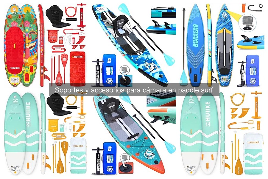 Mejores soportes para cámaras en paddle surf para principiantes