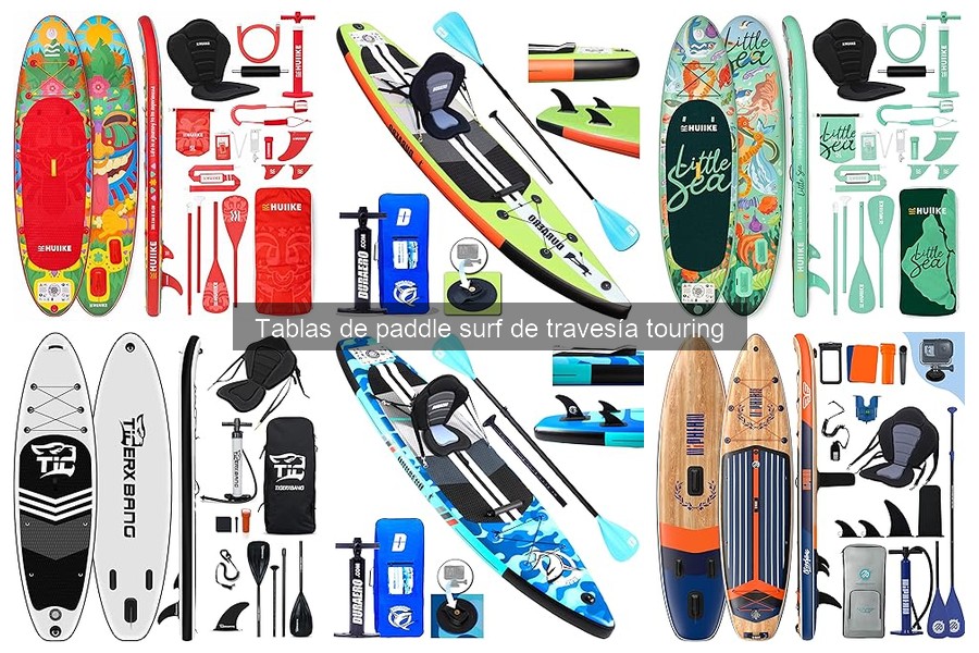 Mejores tablas de paddle surf de travesía para principiantes