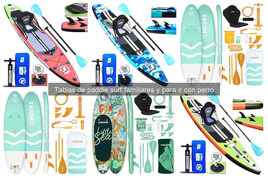 Mejores tablas de paddle surf para familias y mascotas