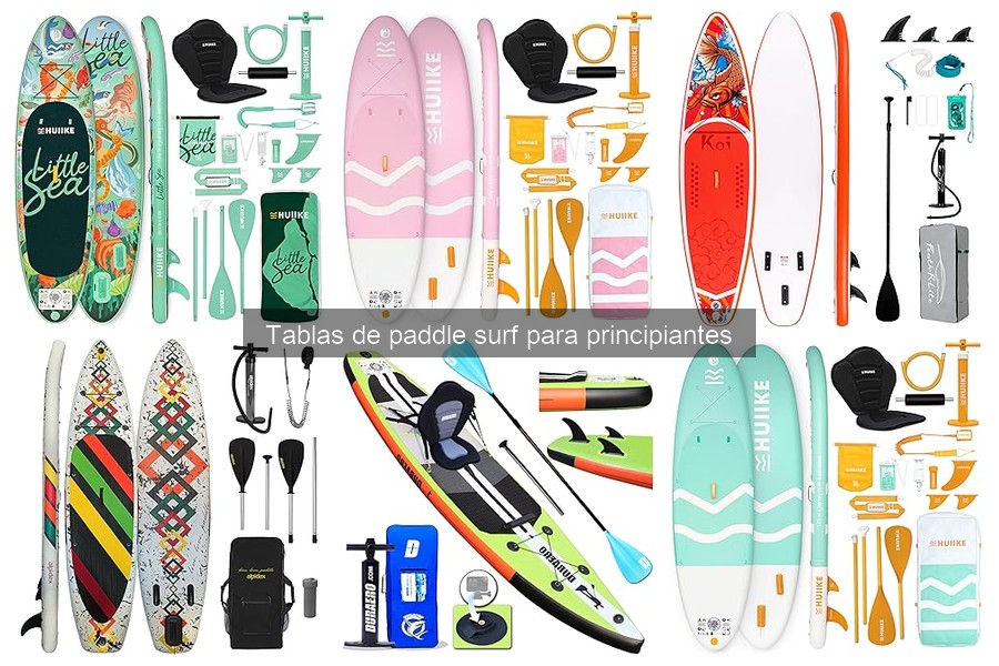 Mejores tablas de paddle surf para principiantes en 2023