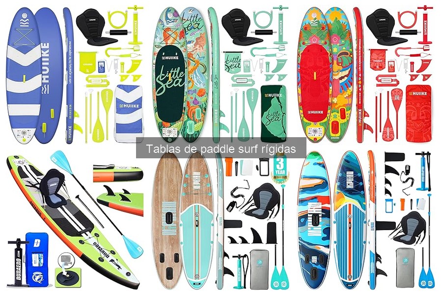 Mejores tablas de paddle surf rígidas para principiantes