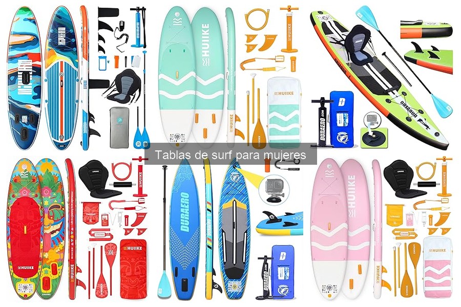 Mejores tablas de surf para mujeres principiantes