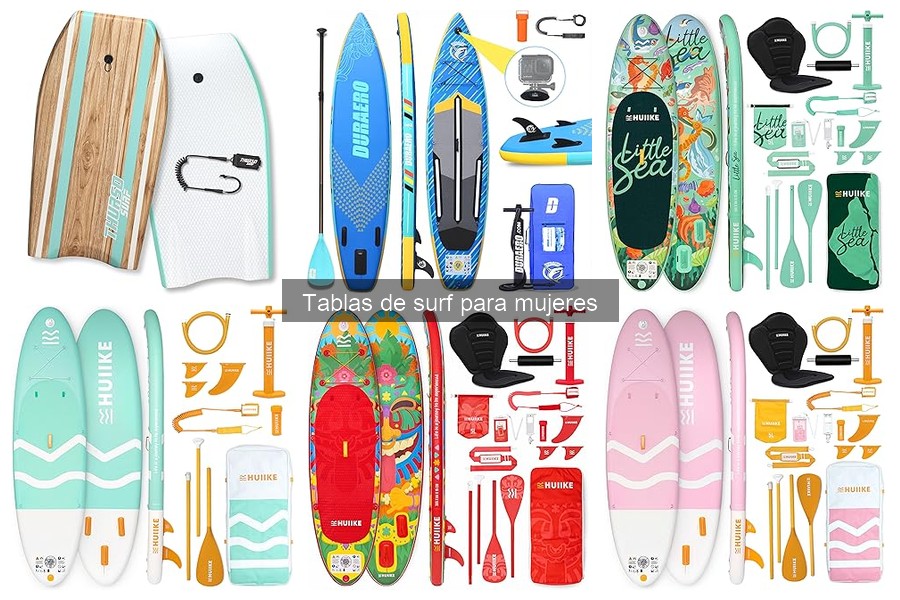 Mejores tablas de surf para mujeres según el tipo de ola