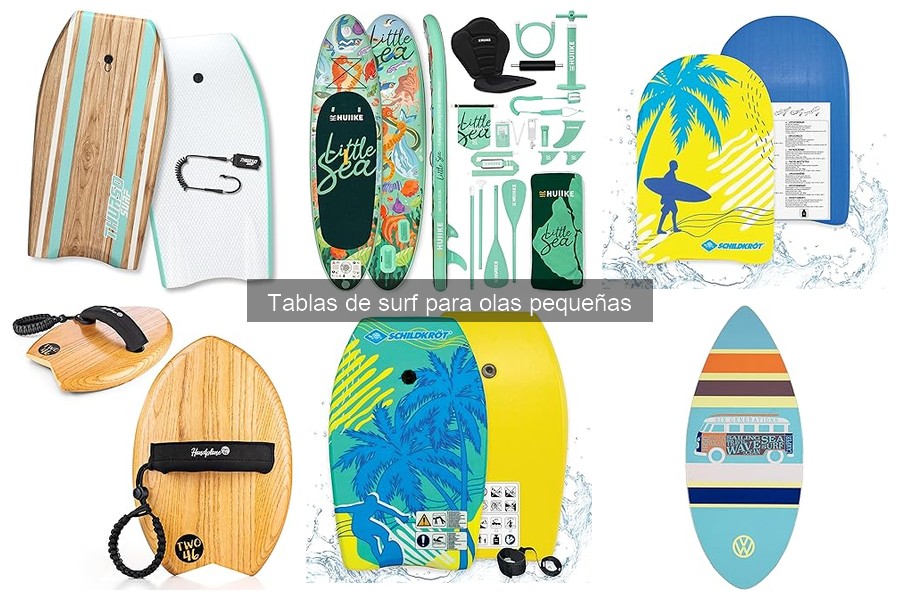 Mejores tablas de surf para olas pequeñas en 2023